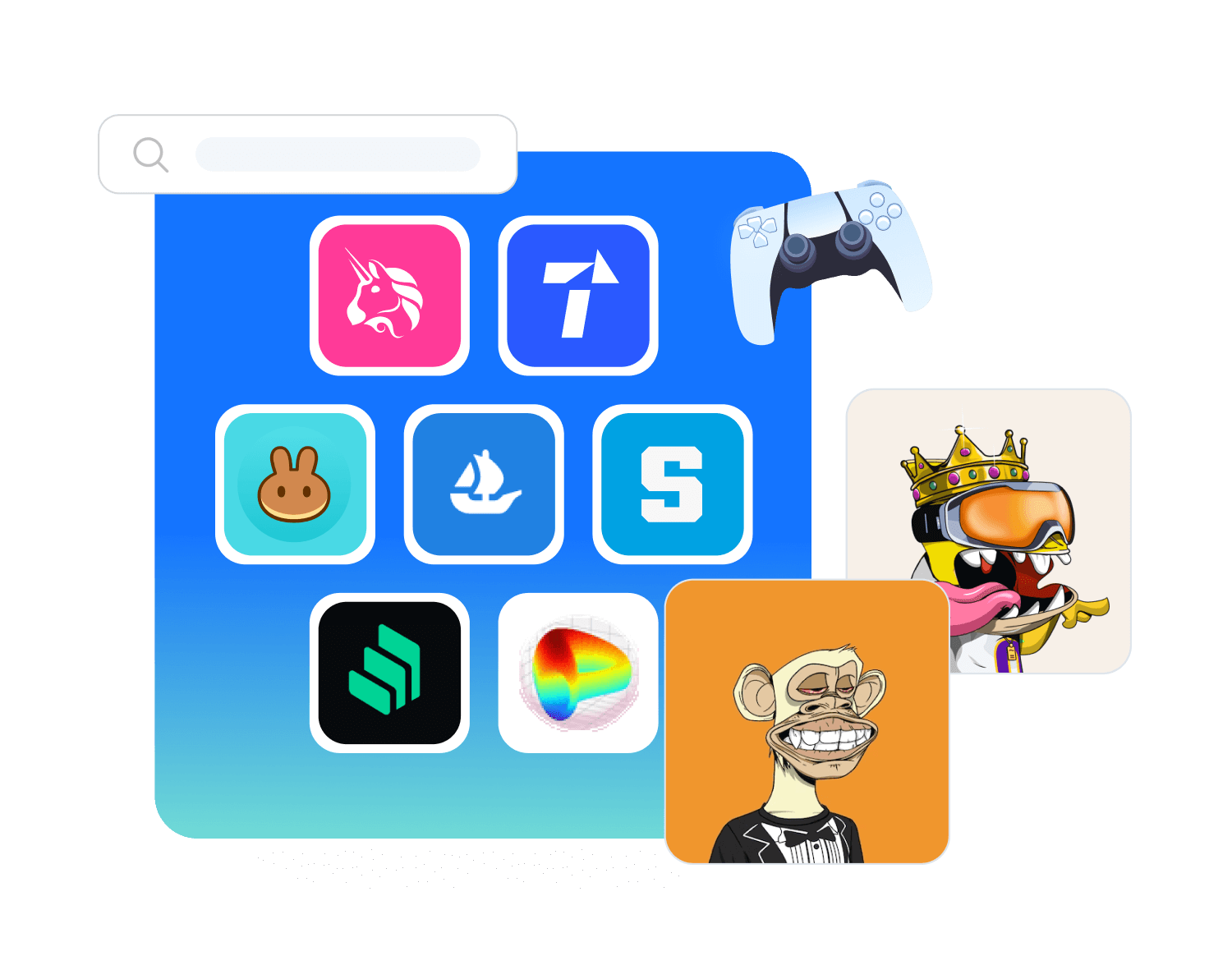 TokenPocket DApp 連接與生態服務畫面